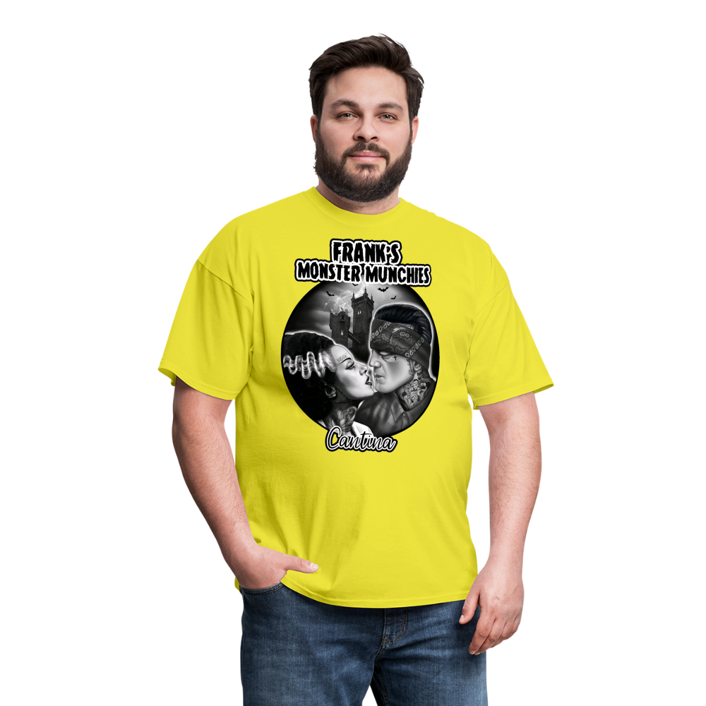Frank's Monster Munchies Cantina Logo Shirt - yellow
