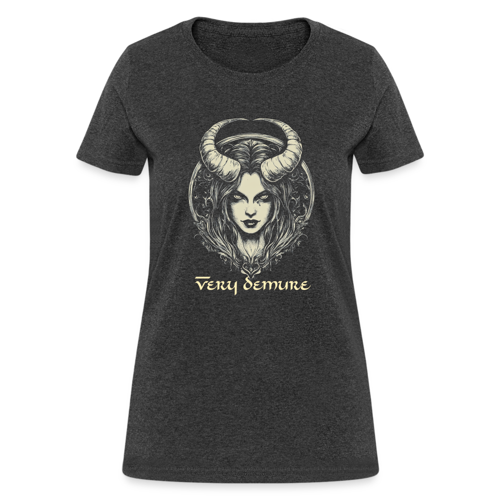 Very Demure Women's T-Shirt - heather black