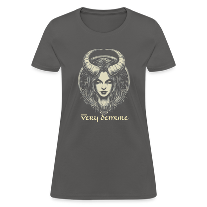 Very Demure Women's T-Shirt - charcoal