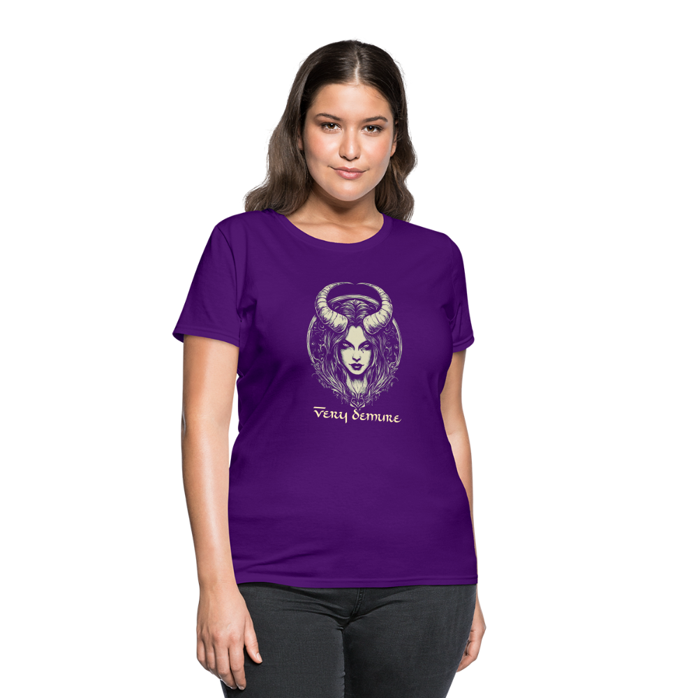 Very Demure Women's T-Shirt - purple