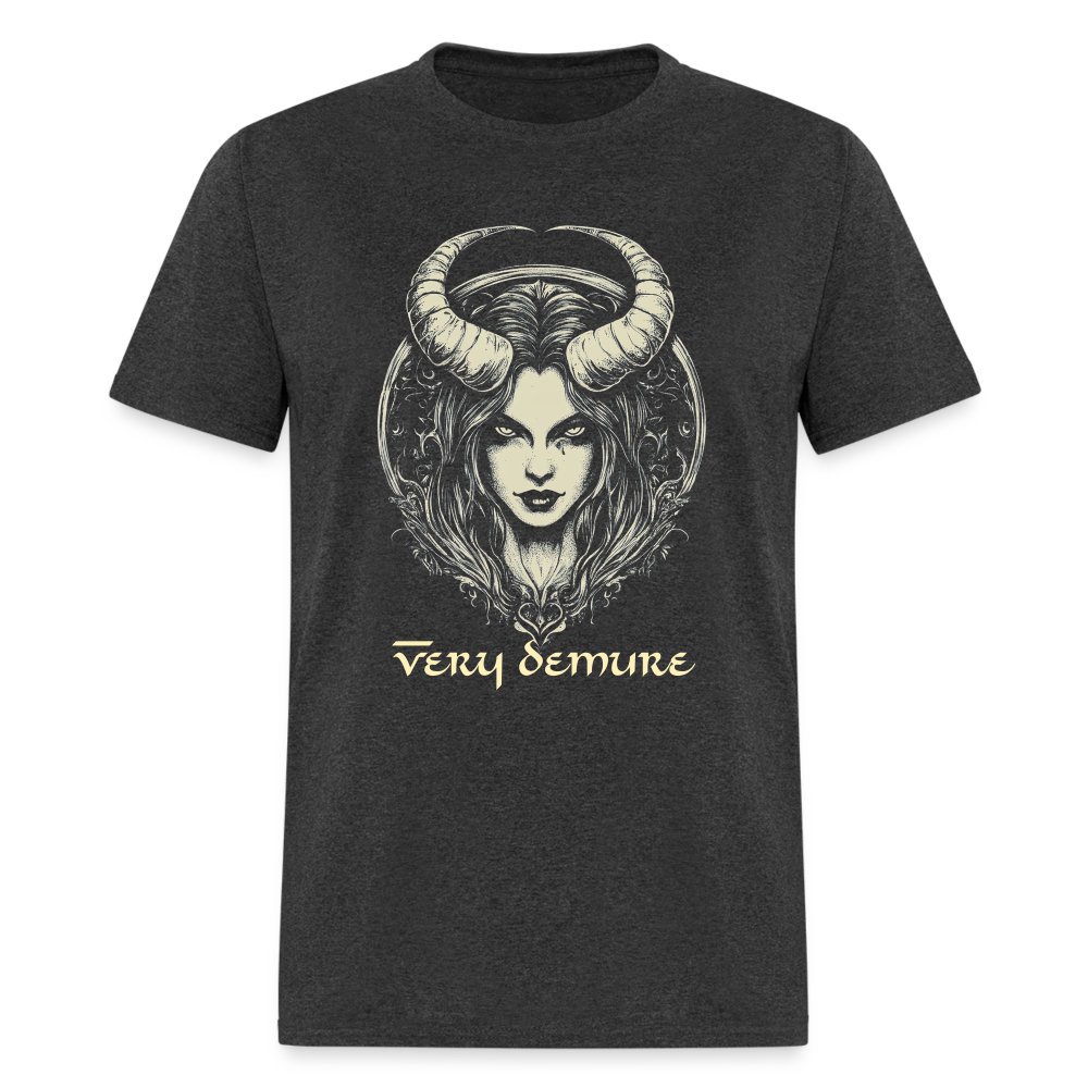 Very Demure Unisex Classic T-Shirt - heather black