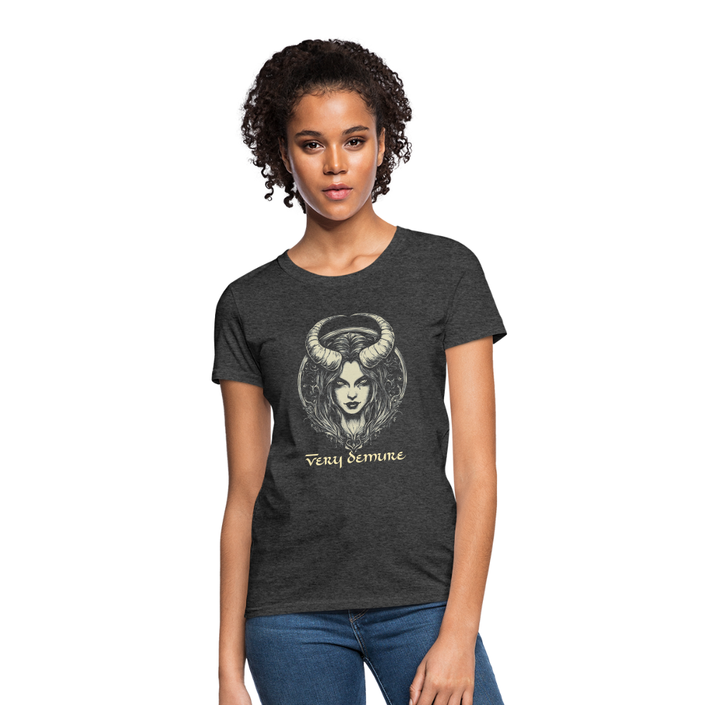 Very Demure Women's T-Shirt - heather black
