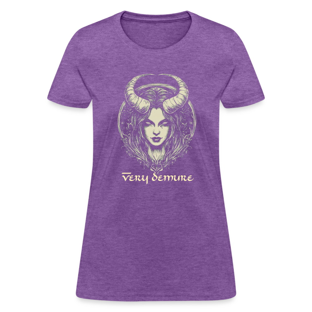 Very Demure Women's T-Shirt - purple heather