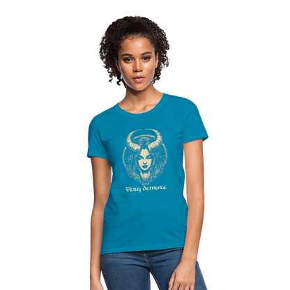 Very Demure Women's T-Shirt - turquoise