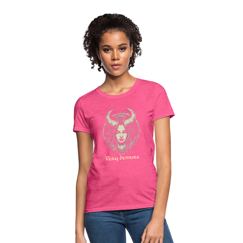 Very Demure Women's T-Shirt - heather pink