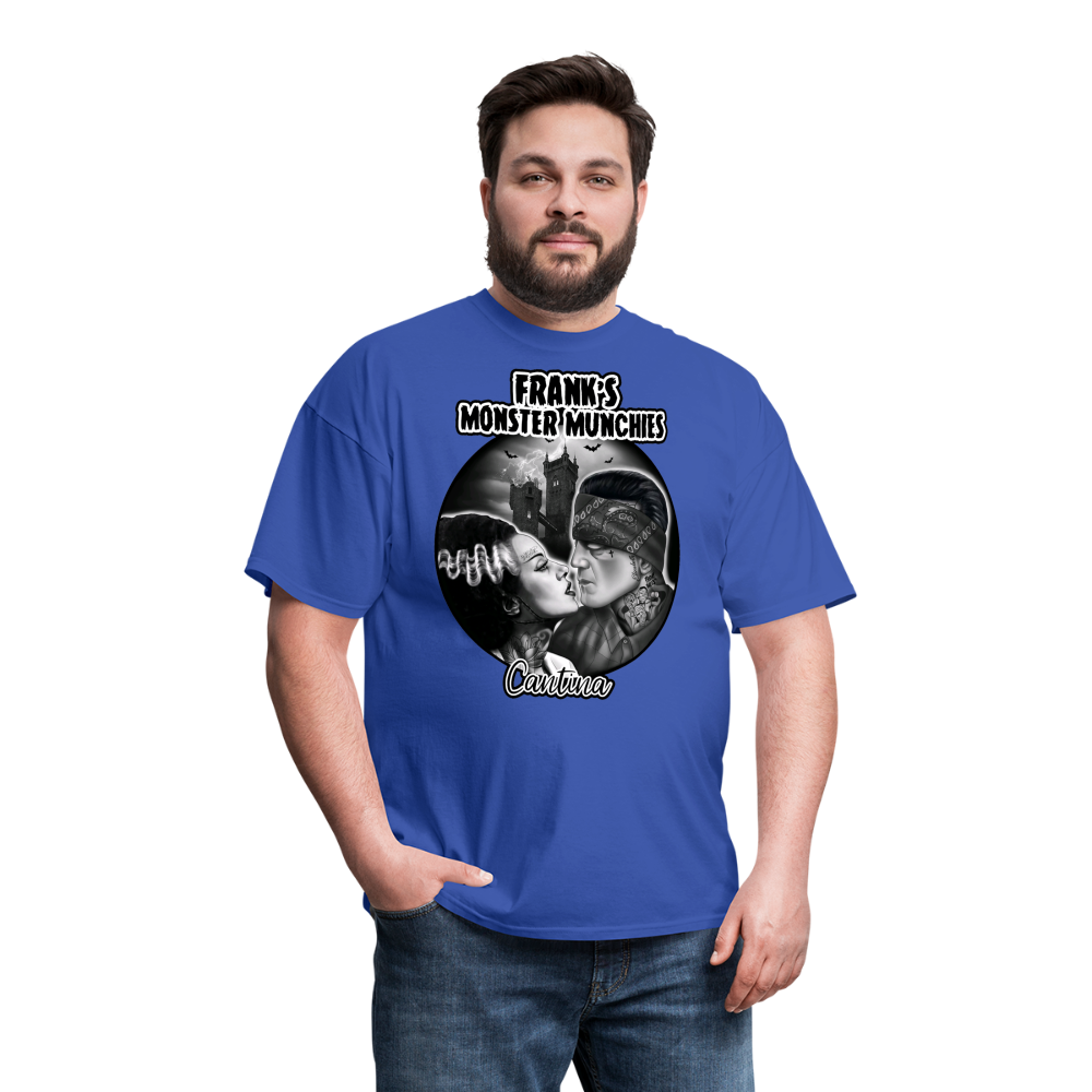 Frank's Monster Munchies Cantina Logo Shirt - royal blue