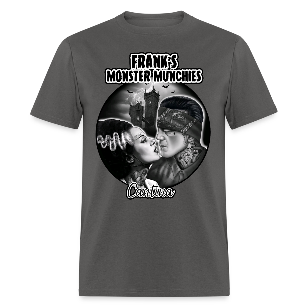 Frank's Monster Munchies Cantina Logo Shirt - charcoal