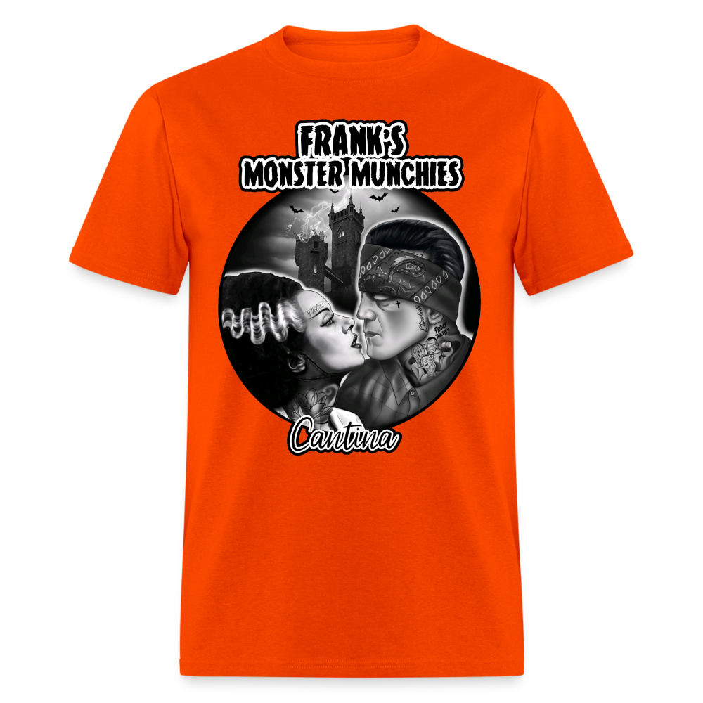 Frank's Monster Munchies Cantina Logo Shirt - orange