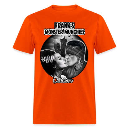 Frank's Monster Munchies Cantina Logo Shirt - orange