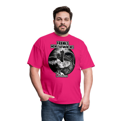 Frank's Monster Munchies Cantina Logo Shirt - fuchsia