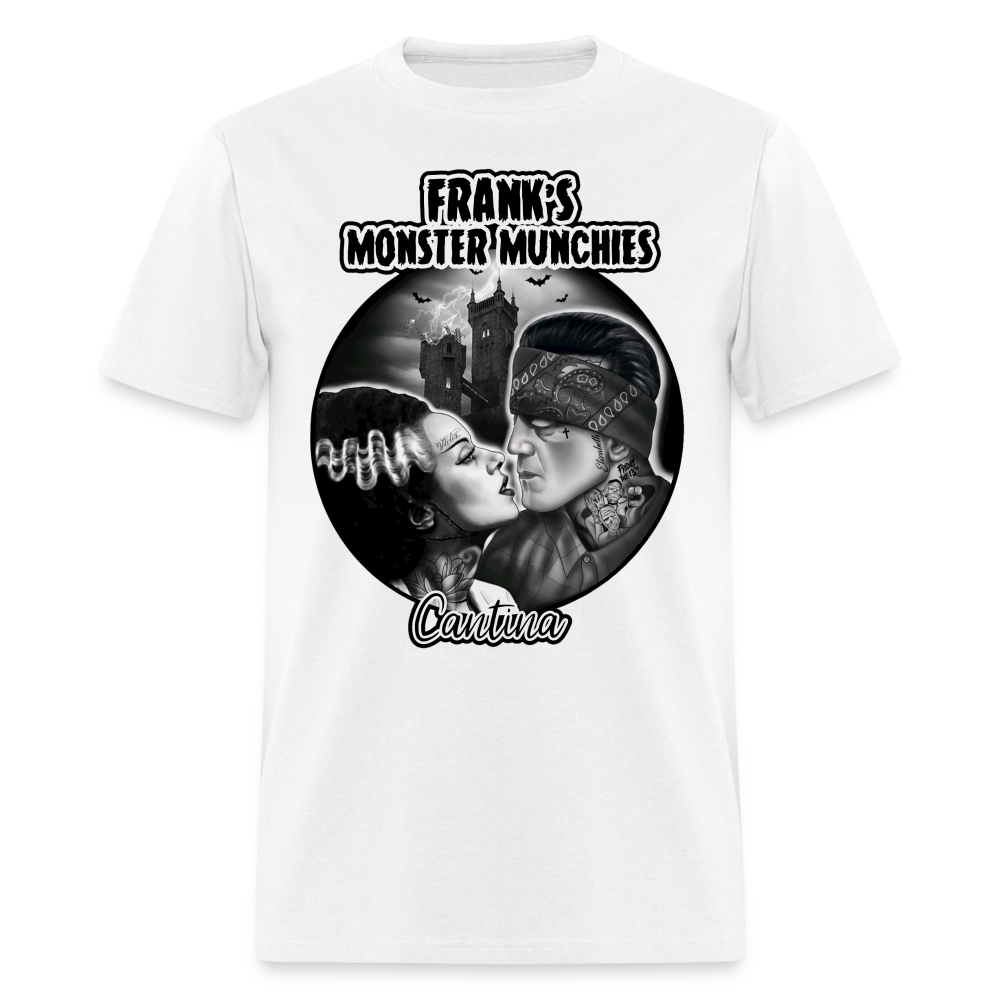 Frank's Monster Munchies Cantina Logo Shirt - white