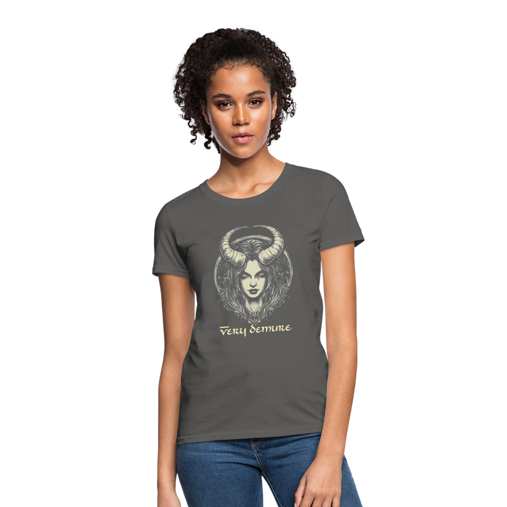Very Demure Women's T-Shirt - charcoal