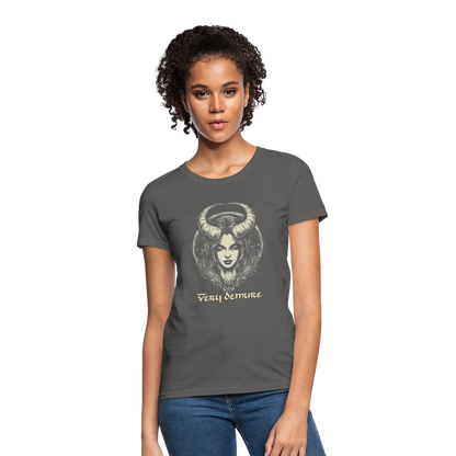 Very Demure Women's T-Shirt - charcoal