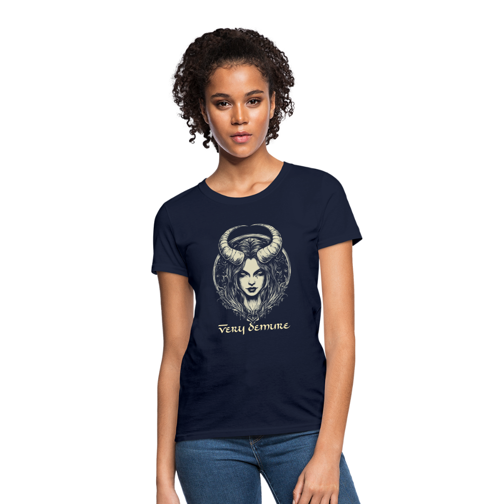 Very Demure Women's T-Shirt - navy