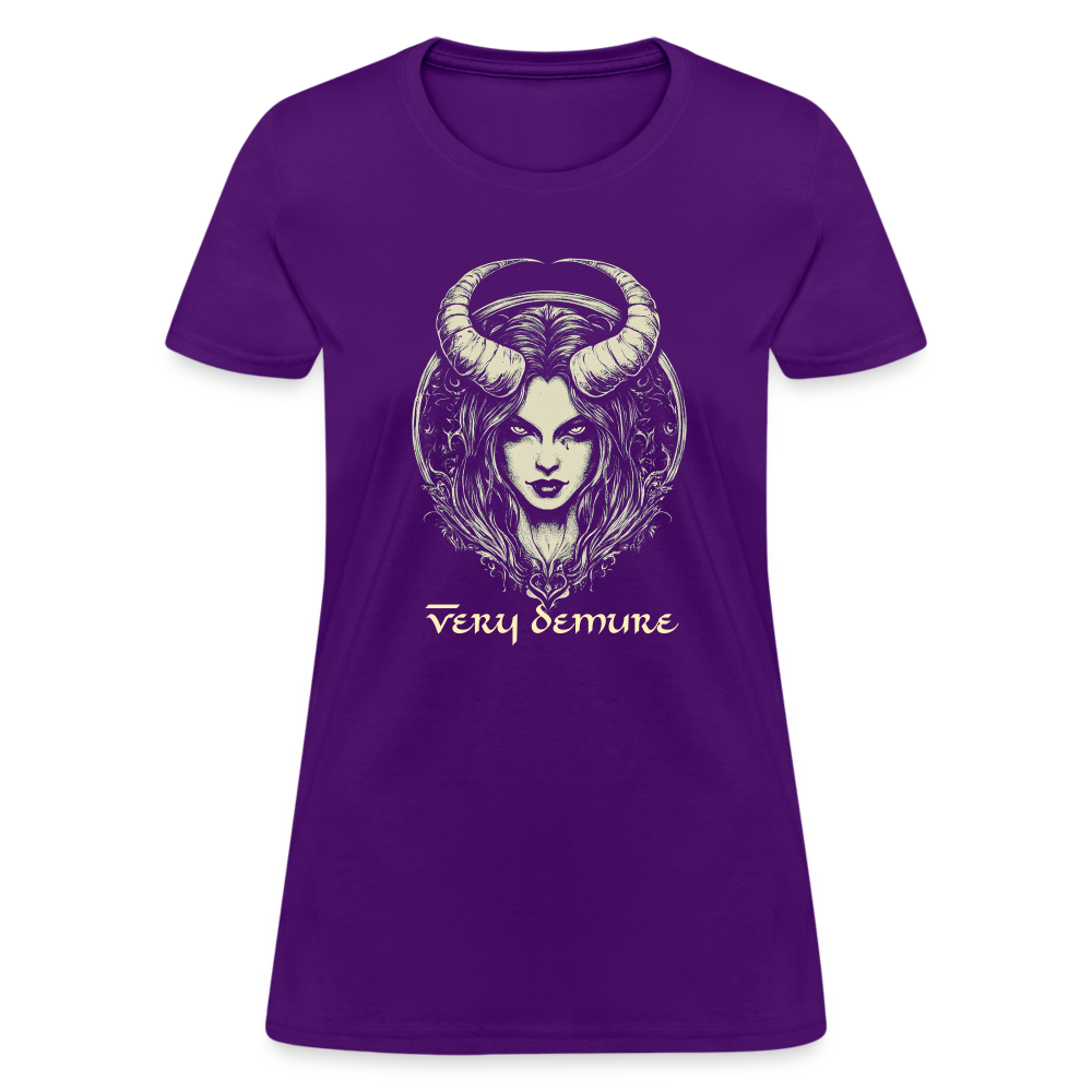 Very Demure Women's T-Shirt - purple
