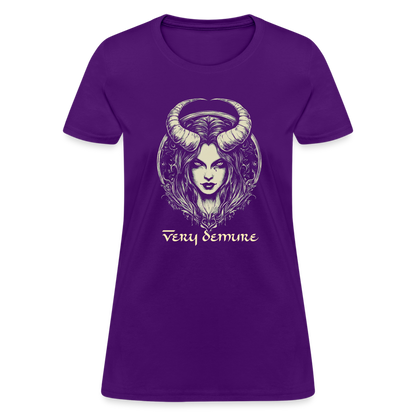 Very Demure Women's T-Shirt - purple