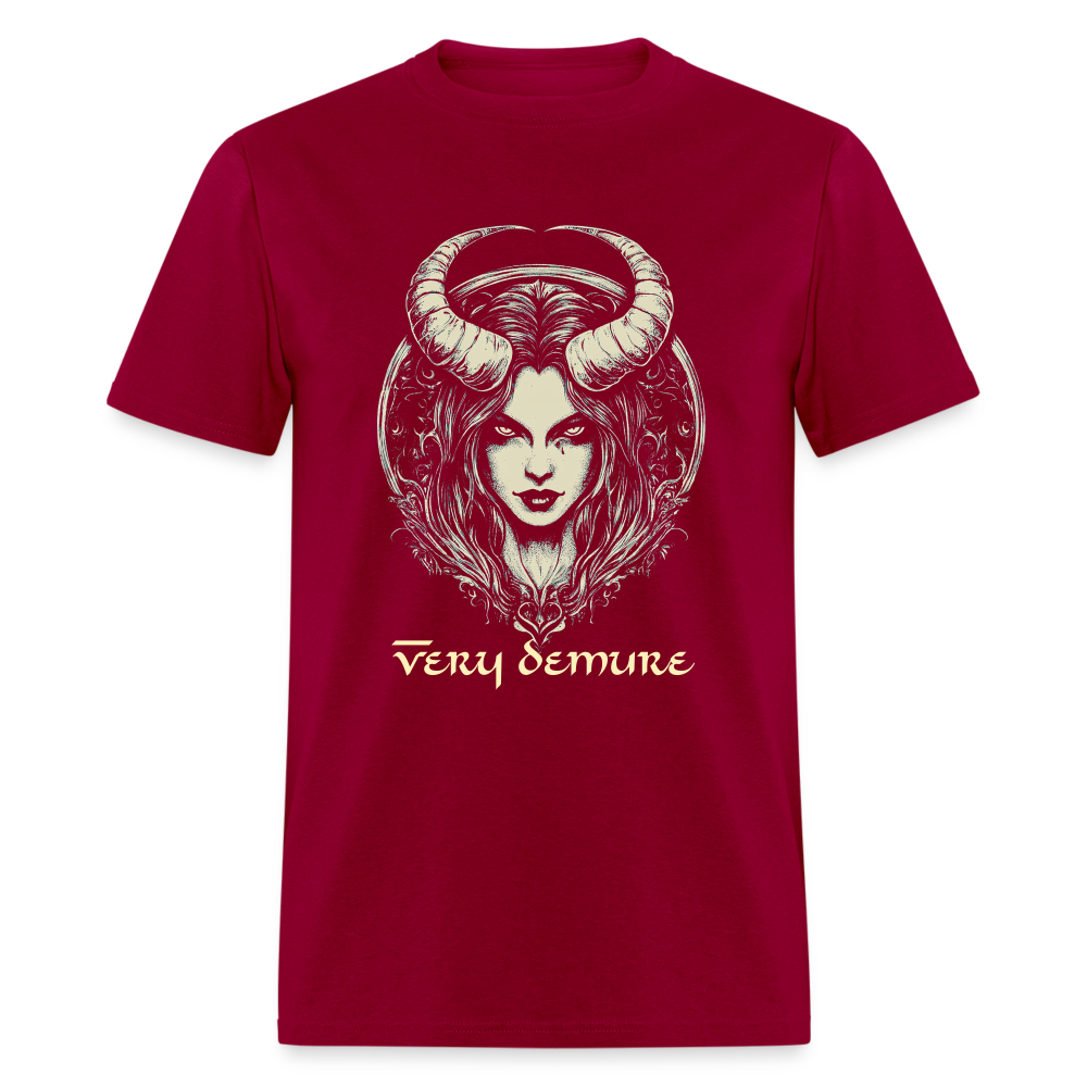 Very Demure Unisex Classic T-Shirt - dark red