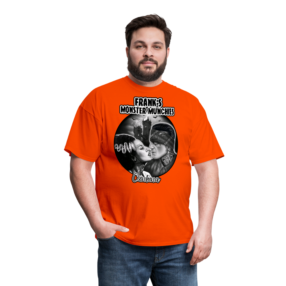 Frank's Monster Munchies Cantina Logo Shirt - orange