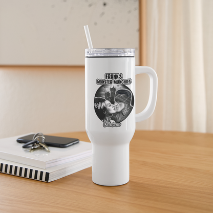 Frank's Logo 40 oz Travel Tumbler - white