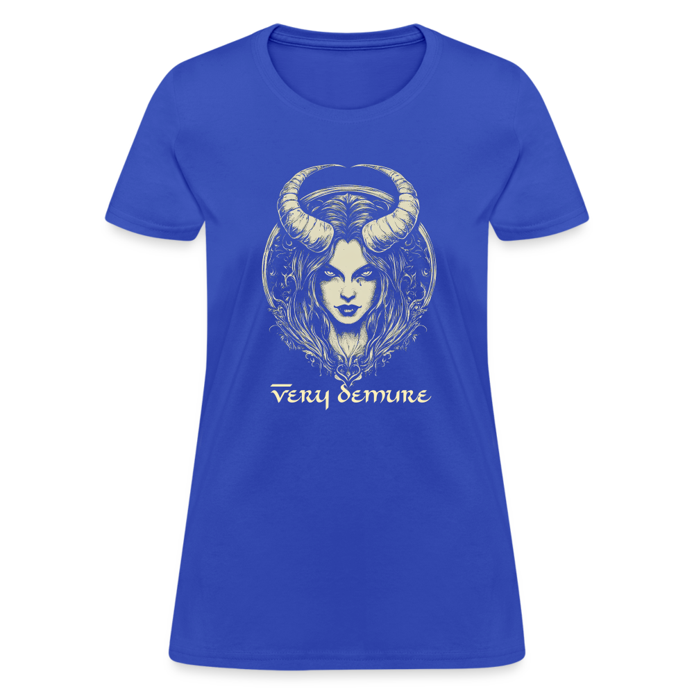 Very Demure Women's T-Shirt - royal blue