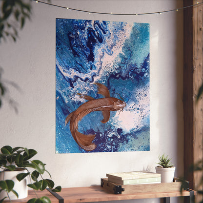 "Flowing Serenity" - Fine Art Poster