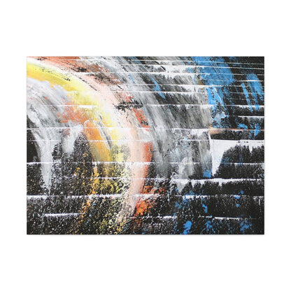 Cosmic Cascade - Canvas Gallery Wraps