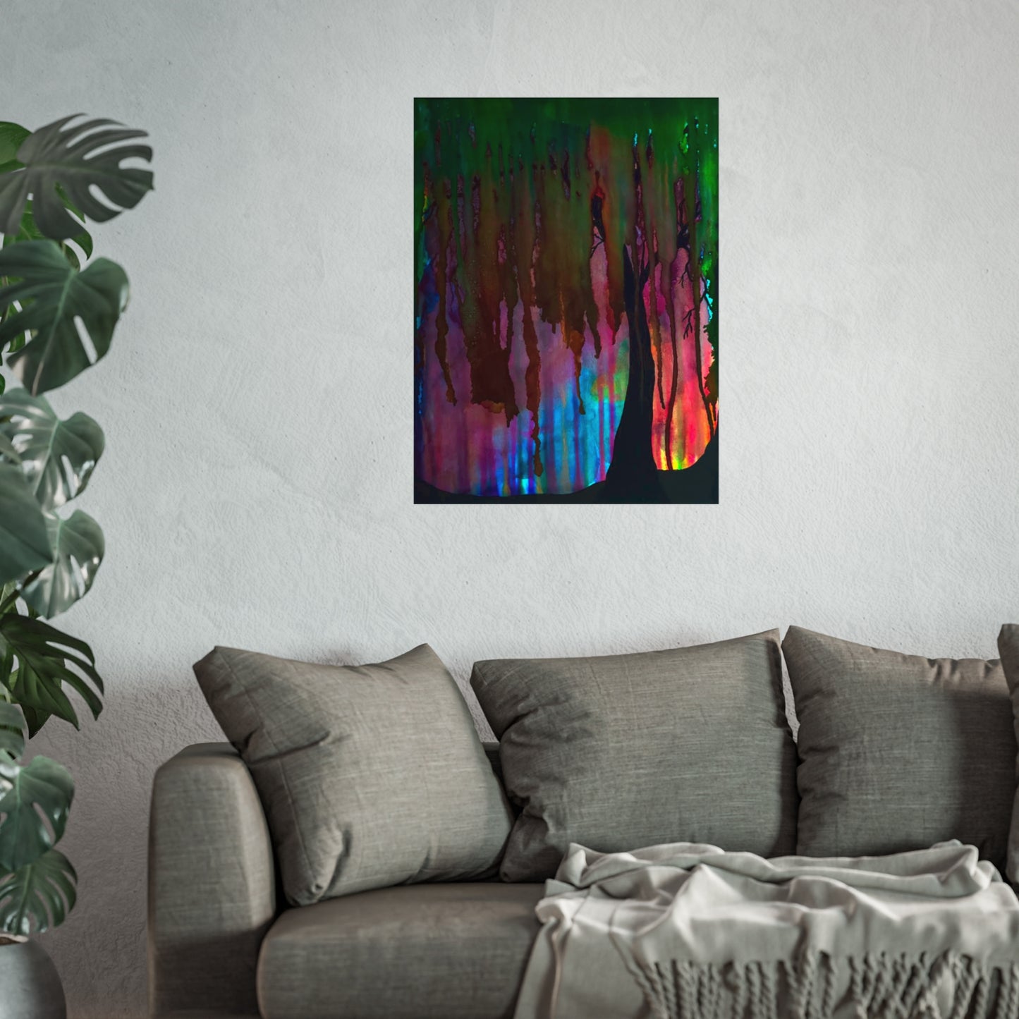 Mystic Canopy Art Print