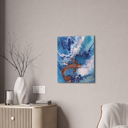 "Flowing Serenity" - Canvas Wall Art