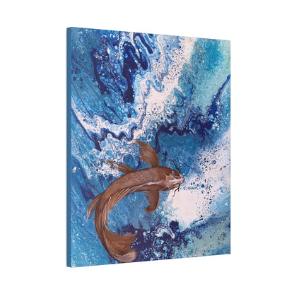 "Flowing Serenity" - Canvas Wall Art