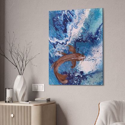 "Flowing Serenity" - Canvas Wall Art