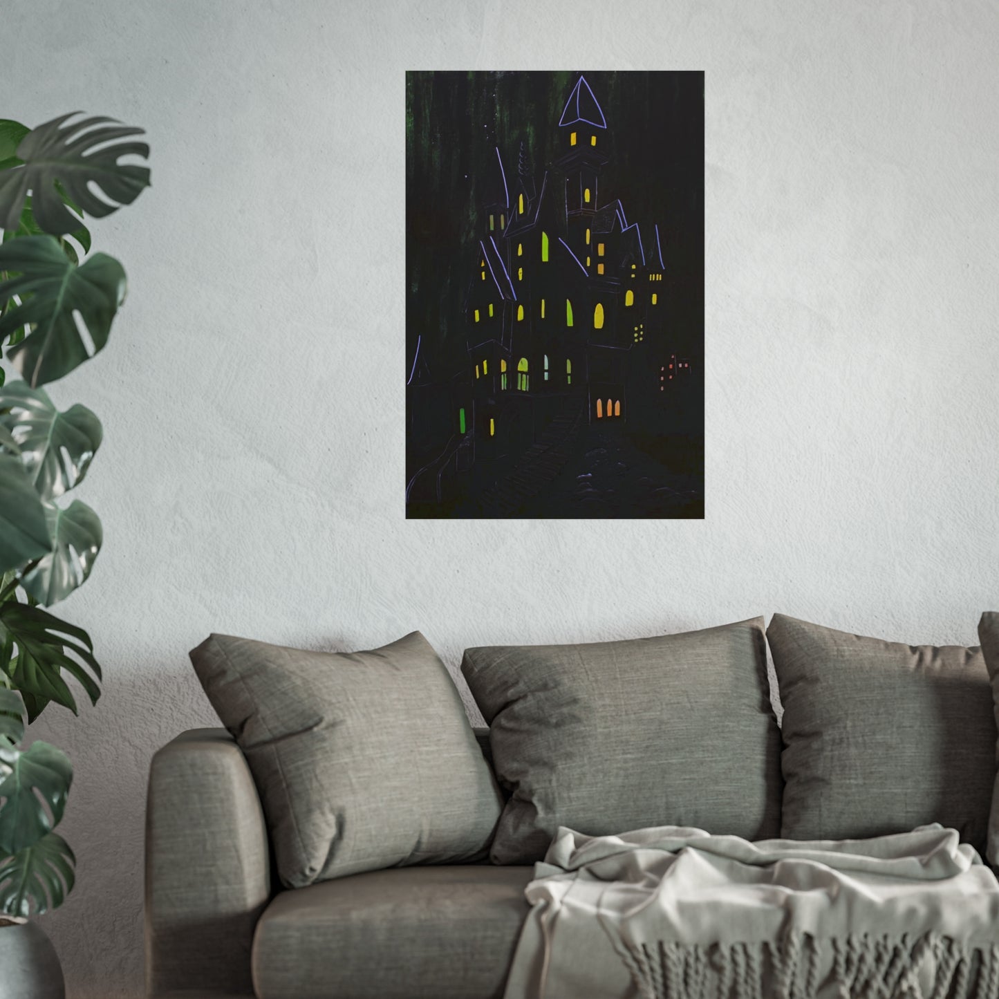 "Haunted Ascent" - Fine Art Poster Print