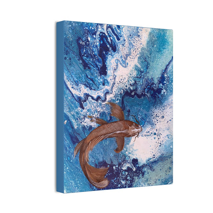 "Flowing Serenity" - Canvas Wall Art