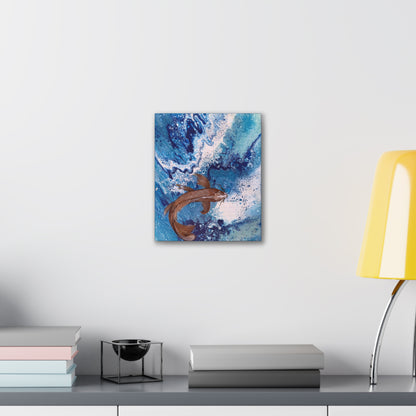 "Flowing Serenity" - Canvas Wall Art