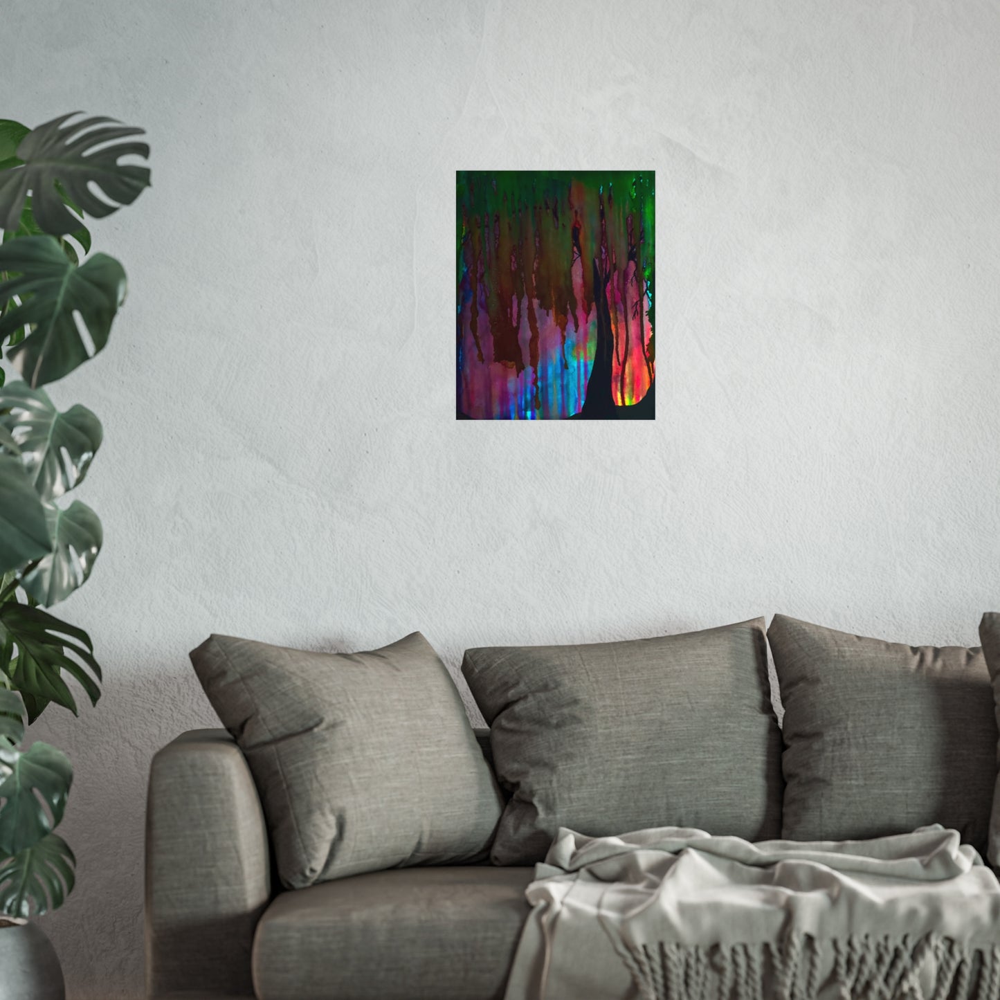Mystic Canopy Art Print
