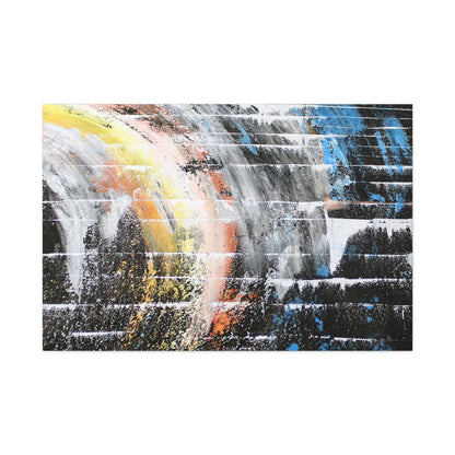 Cosmic Cascade - Canvas Gallery Wraps