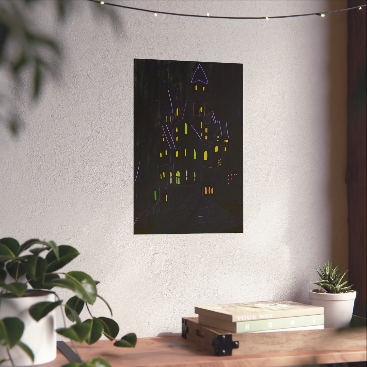 "Haunted Ascent" - Fine Art Poster Print