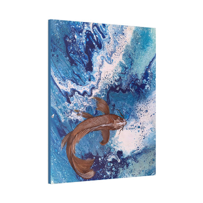"Flowing Serenity" - Canvas Wall Art