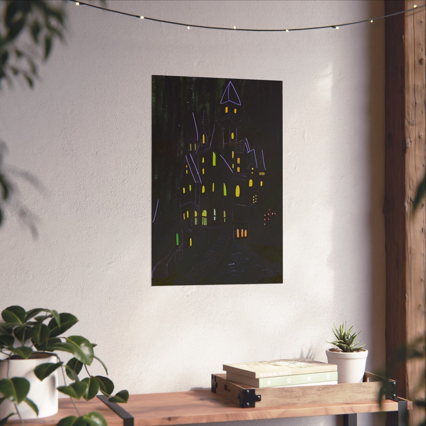 "Haunted Ascent" - Fine Art Poster Print