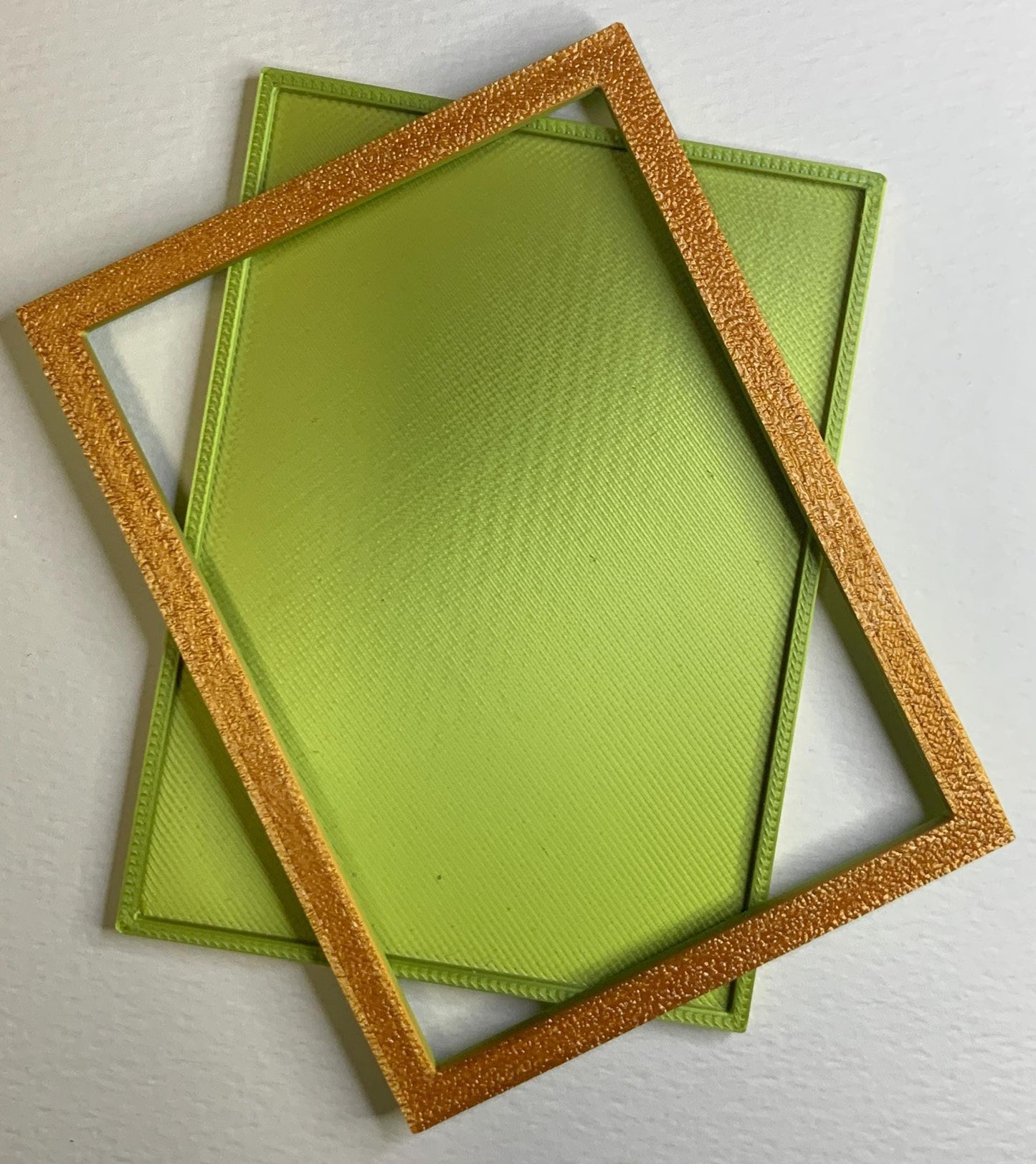 3D Printed ACEO Frame | Fits 2.5x3.5 Art Cards | Magnet or Wall Hanging | Display Miniature Art & Trading Cards