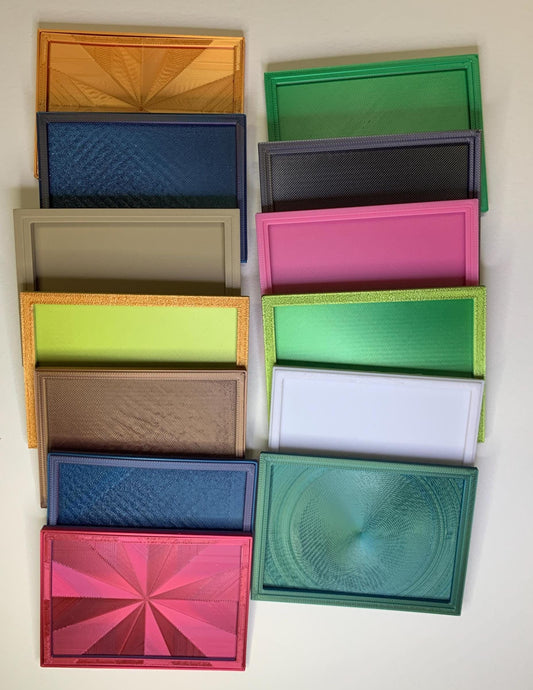 3D Printed ACEO Frame | Fits 2.5x3.5 Art Cards | Magnet or Wall Hanging | Display Miniature Art & Trading Cards