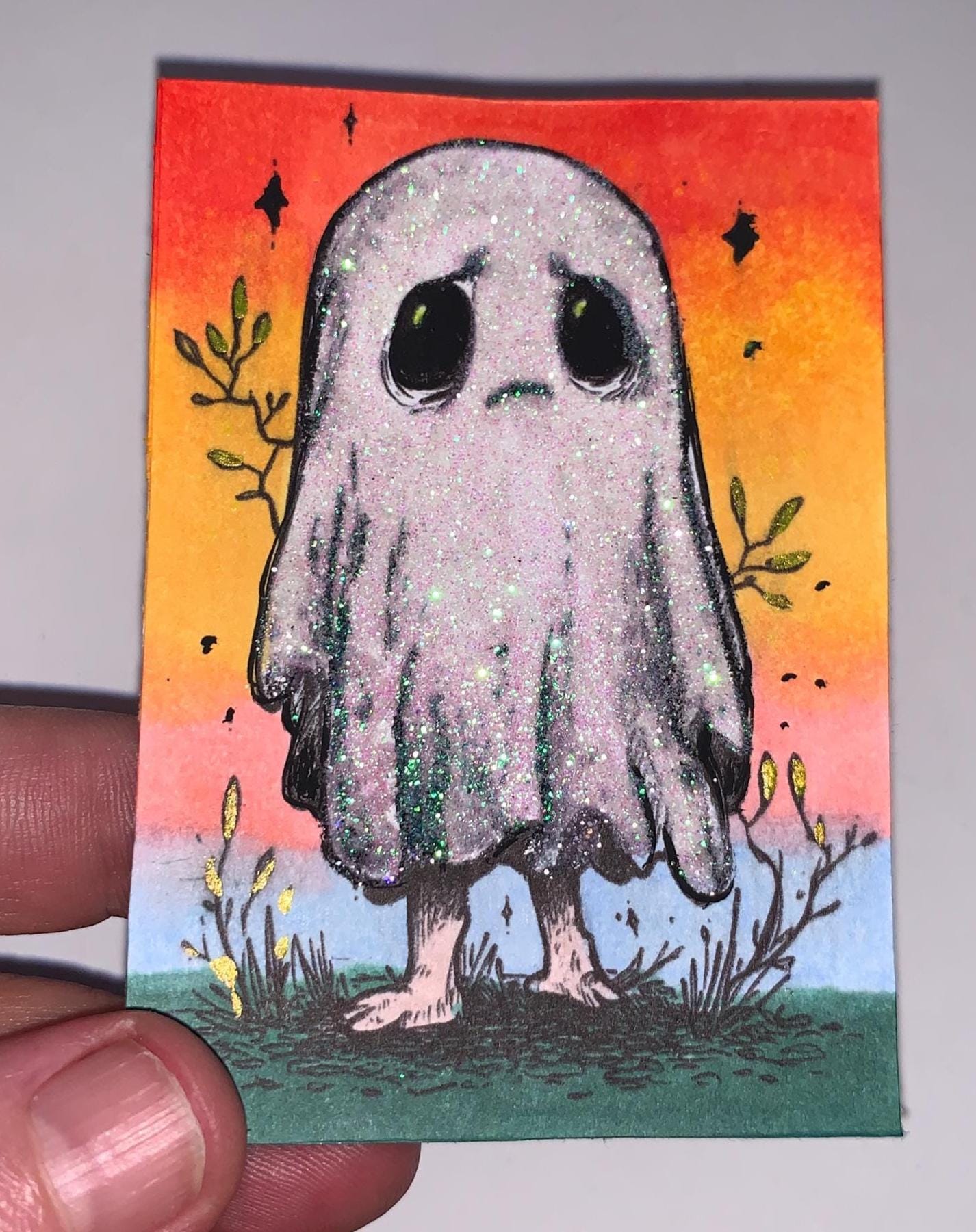 Original ACEO Mini Paintings - One of a kind