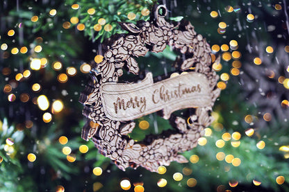 Double layer laser cut ornaments