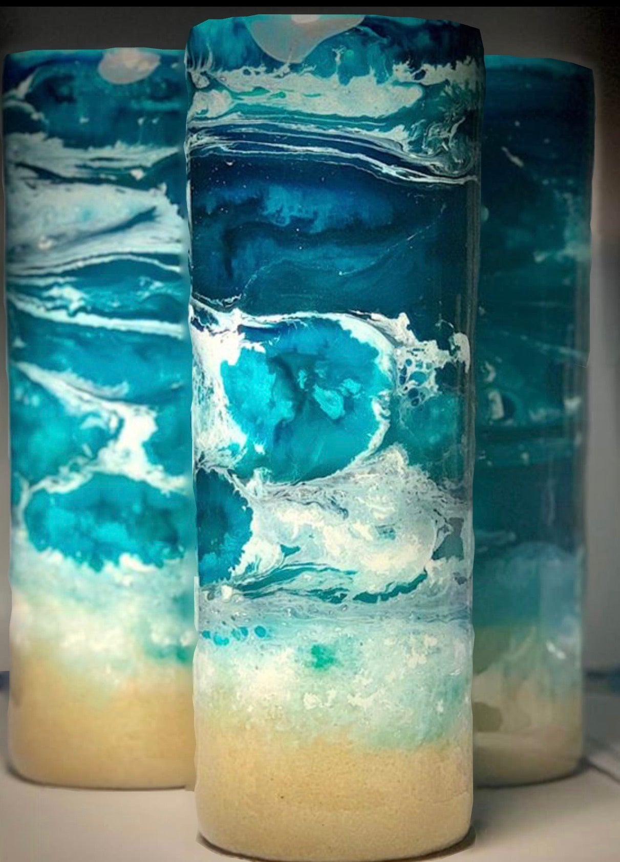 Stormy weather - 20oz Skinny Tumbler - with No Customization