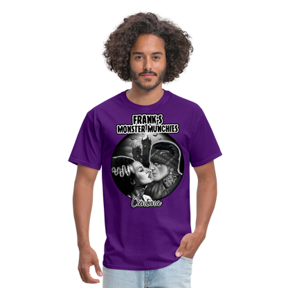 Frank's Monster Munchies Adult T-shirt - purple