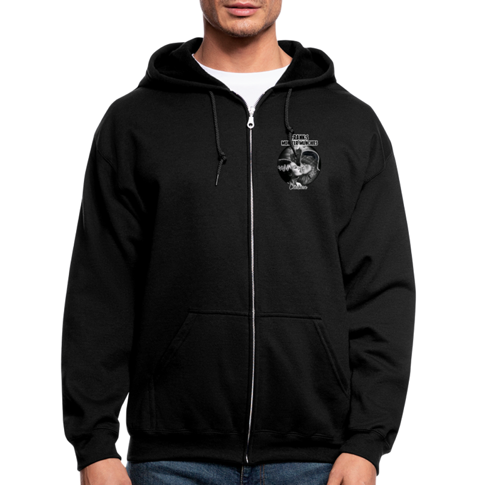 Frank's Monster Munchies Zip Hoodie - black