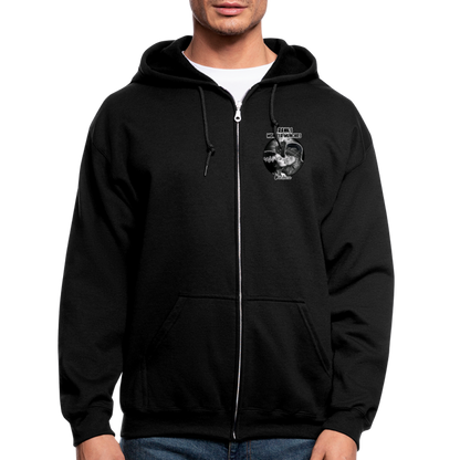 Frank's Monster Munchies Zip Hoodie - black