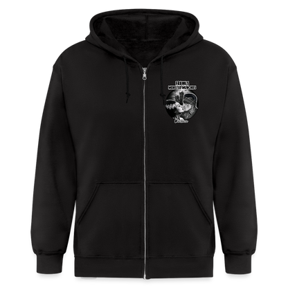 Frank's Monster Munchies Zip Hoodie - black