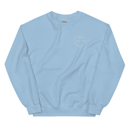 B/W V2 Soul Ties Sweatshirt (White Heart)