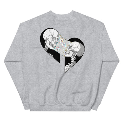 B/W V2 Soul Ties Sweatshirt (White Heart)
