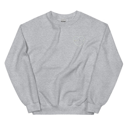 B/W V2 Soul Ties Sweatshirt (White Heart)